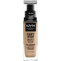 NYX Professional Makeup - Wedding Can't Stop Won't Stop Full Coverage Make-upy 30 ml Světle hnědá unisex