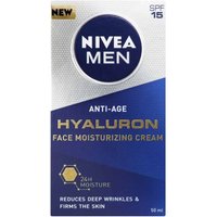 NIVEA - NIVEA MEN Hyaluron Hydratační krém proti vráskám Péče o obličej 50 ml unisex