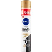 NIVEA - Black & White Invisible Silky Smooth Antiperspirant Deodoranty 200 ml unisex