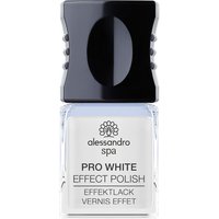 Alessandro - Spa Pro White Nail Polish Laky na nehty 10 ml Bílá unisex