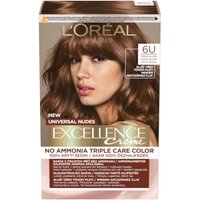 L’Oréal Paris - Excellence Creme Universal Nudes 6U Tmavá blond Barvy na vlasy 252 ml unisex
