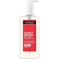 Neutrogena - Clear & Defend+ Facial Wash Čistící gely 200 ml unisex
