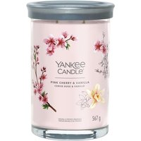 YANKEE CANDLE - Velký tumbler 2knoty/Pink Cherry & Vanilla Svíčky 567 g unisex