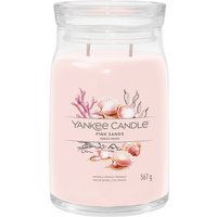 YANKEE CANDLE - Velká svíčka 2knoty/Pink Sands Svíčky 567 g unisex