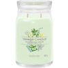 YANKEE CANDLE - Velká svíčka 2knoty/Cucumber Mint Cooler Svíčky 567 g unisex